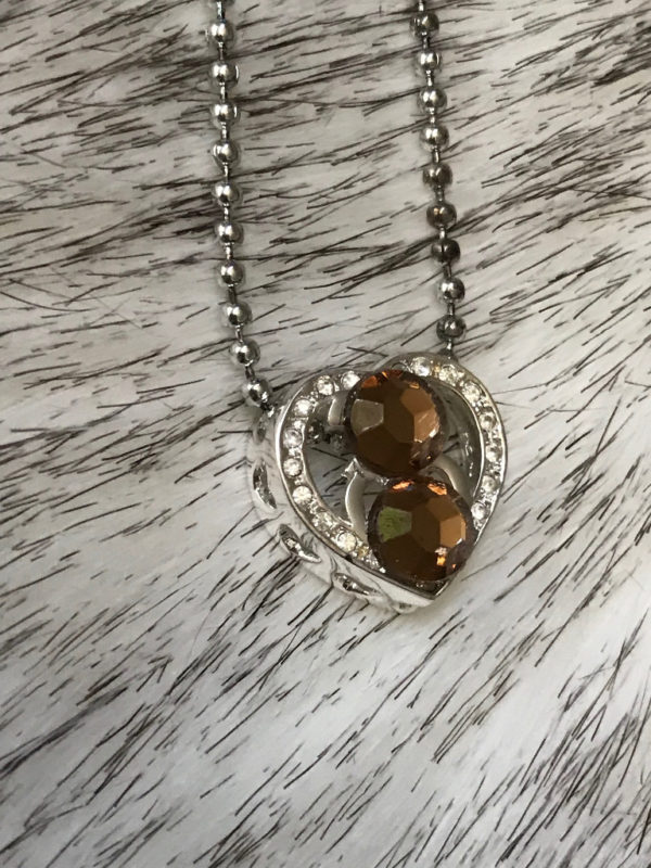 Honey Heart Necklace