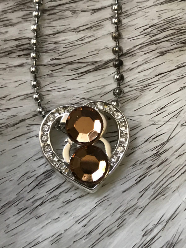 Honey Heart Necklace