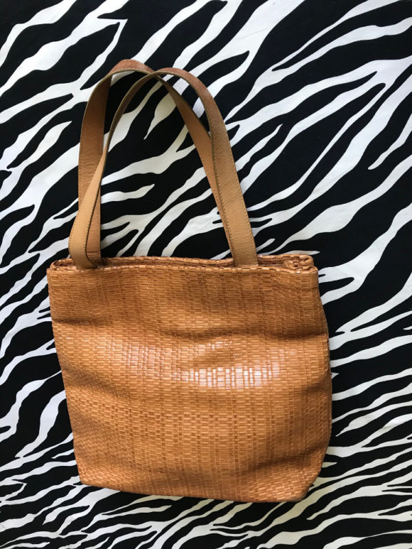 Woven Leather Talbots Satchel